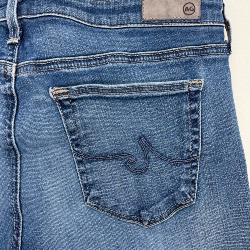 AG Adriano Goldschmied The Stevie Ankle Jeans Womens 30R Slim Straight Stretch - Picture 3 of 12